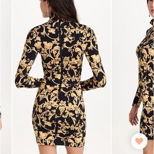 Alice and Olivia Delora Turtle neck dress